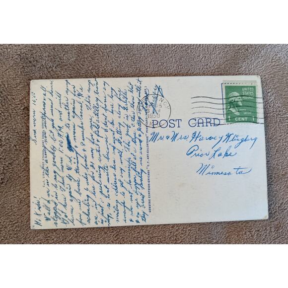 Vintage C1950 Patton Museum Postcard Showing War Trophies Fort Knox Kentucky WW2 - Picture 8 of 13